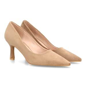Salón elegante para mujer con diseño clásico en Kaki