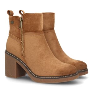 Botines Chelsea Mujer Negros con Plataforma y Tacón