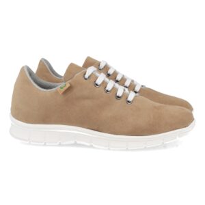 Zapatillas ECO con Cordones en Taupe
