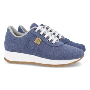 Zapatillas ECO con Cordones en Azul