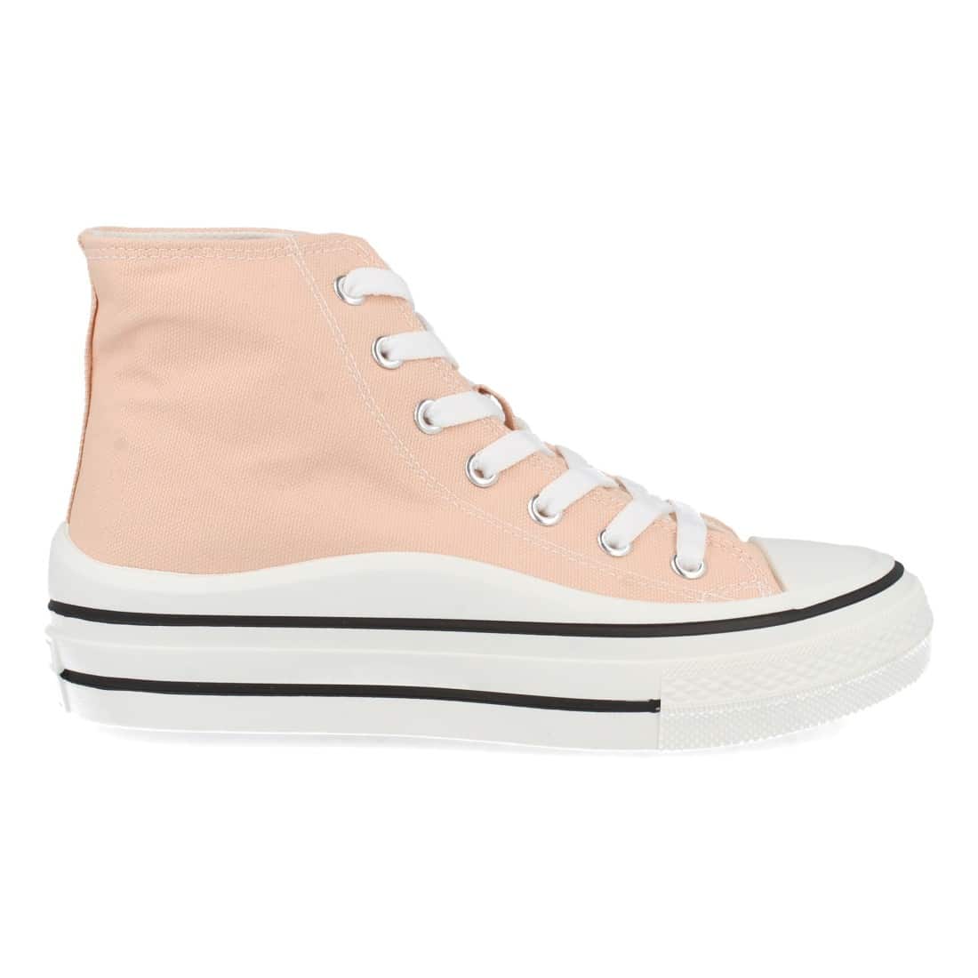 Zapatilla Estilo Bamba con Cordones en Rosa - Imagen 2