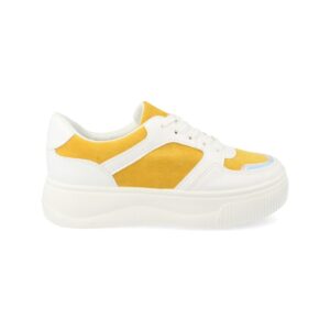 Zapatilla de plataforma en Amarillo