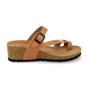 Sandalia de bio en Camel