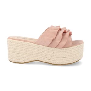 Sandalia de plataforma en Rosa