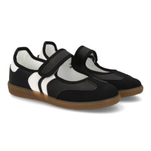 Mercedita deportiva casual mujer cómoda diaria en Negro