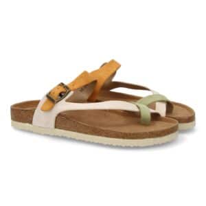 Sandalia bio mujer cómoda y moderna en Marrón
