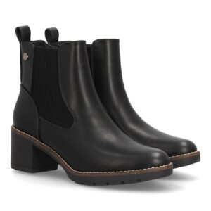 Botines de mujer estilo Chelsea con diseño clásico y