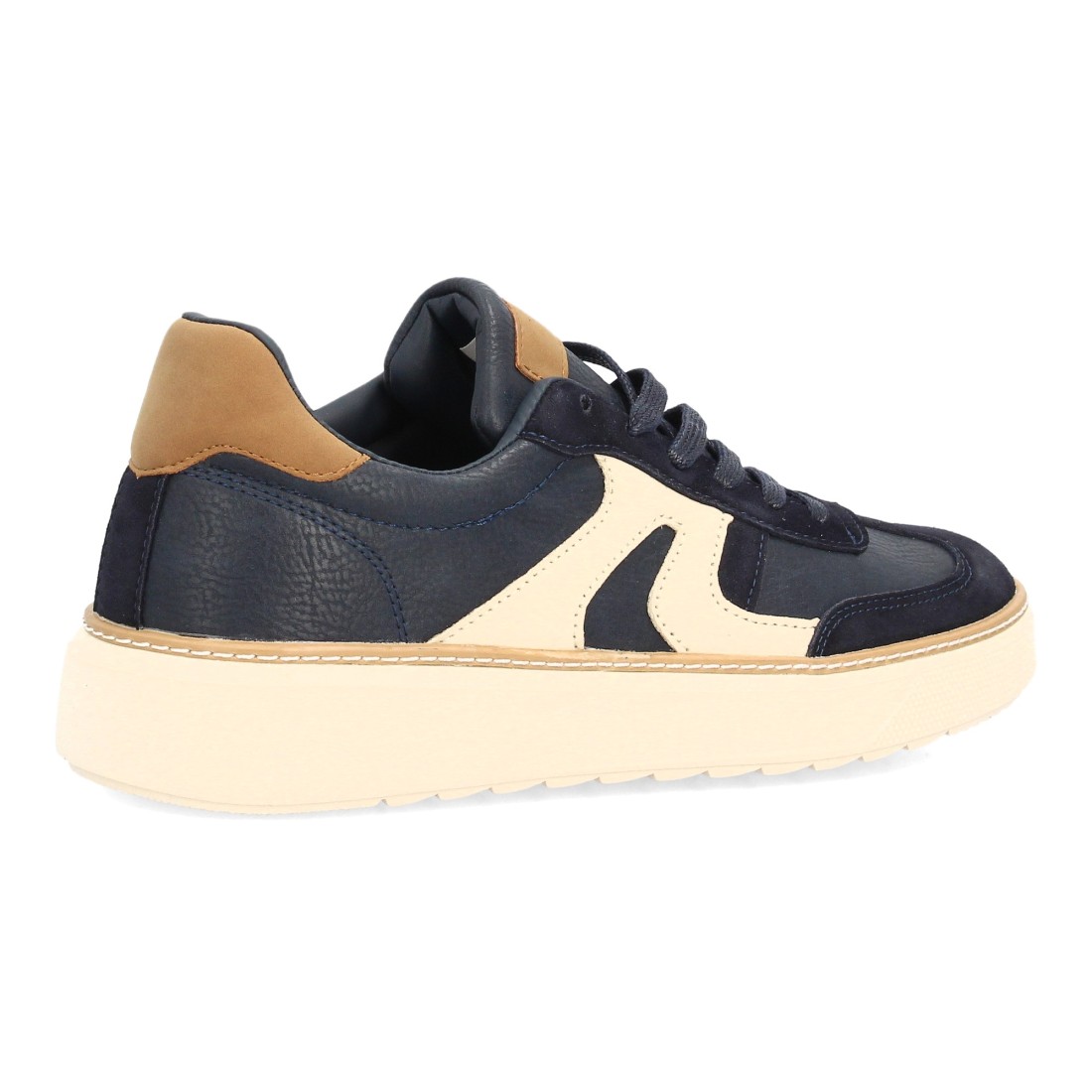 Zapatillas barefoot hombre estilo casual retro en Azul - Imagen 4