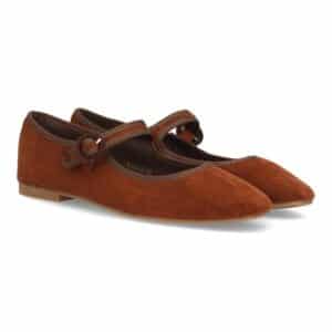 Bailarinas mujer con hebilla circular ajustable