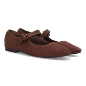 Bailarinas mujer con hebilla circular ajustable